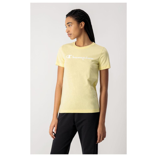 Champion Γυναικεία κοντομάνικη μπλούζα Crewneck T-shirt Champion Γυναικεία κοντομάνικη μπλούζα Crewneck T-shirt